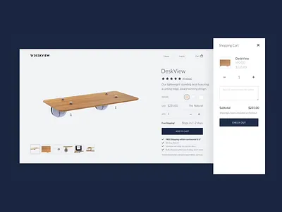 Standing Desk Product Page 3d animation design ecommerce graphics grid interface typography ui ui design ux web website website design