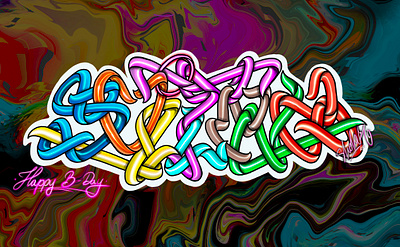 Svitlana graffiti gift by Shoker artwork design graffiti graffiti digital illustration lettering line style sketch typography