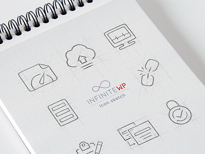 Icon hand sketched for product page addons icon icon icon artwork icon concept icon sketch iconographic illustrator infinitewp userinterface ux uxui wordpress