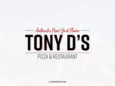 Tony D's Logo design logo logo design vector