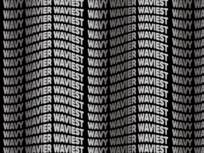 Wavy animation design kinetic kinetic type kinetic typography minimal motion motion design motion graphics typography