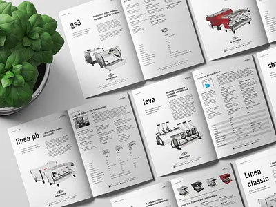 Brochure Coffee machine for Serenworks agency brand branding brochure business clean clean design coffee coffee machine coffee shop concept corporate design landing page machine minimal minimalist minimalist design new print design