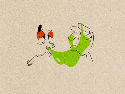 DISGUSTING cartoon flat illustration illustration art inktober2020 minimal minimalism minimalist simple