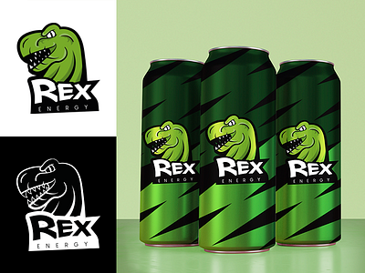 Rex Enery branding design illustration logo vector