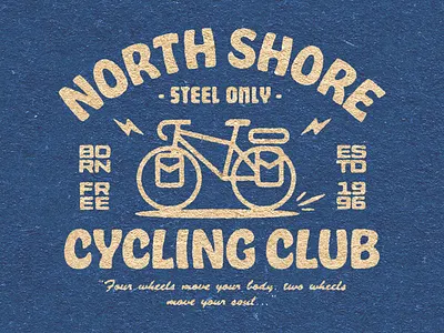North Shore Cycling Club adobe illustrator badgedesign badges brand identity design illustration logo logodesign type vector