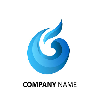 MODERN LOGO BLUE brand brand identity company logo logodesign