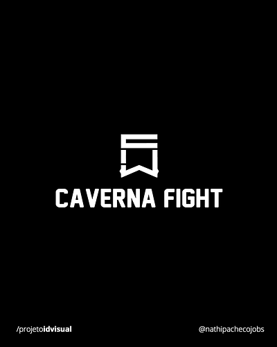 Logo - Caverna Fight branding design graphic design logo