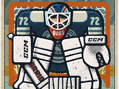 Sergei Bobrovsky Portrait athlete blue jackets columbus drawing goalie goaltender hockey hockey jersey hockey logo hockey player illustration mario nhl portrait sergei bobrovsky sports zucca