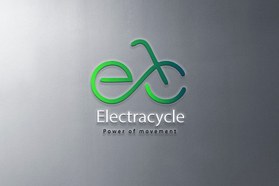 Elecctracycle logo design brand design branding logo logodesign