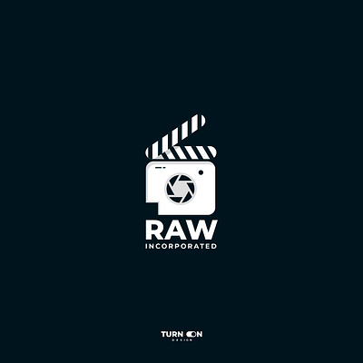 Raw Incorporated Logo Design branddesign brandidentity branding branding concept camera logo logodesign production vector video