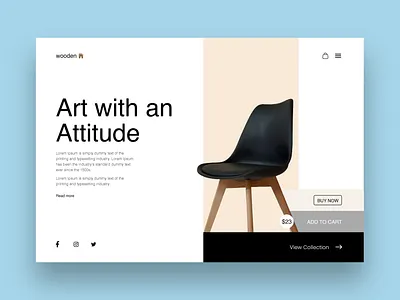 Furniture web design