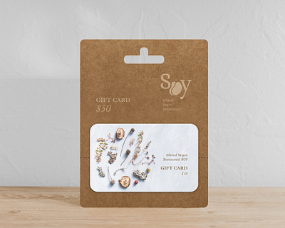 Gift Cards Design for Restaurant advertisment branding design graphicdesgn typography