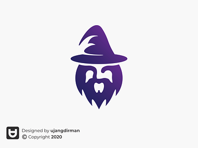 Dental Wizards Logo dental care gradient logo logo minimal modern wizards