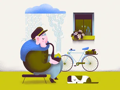 Eastern European recycling 2d affinitydesigner art colorful design flat illustration minimal pastels vector