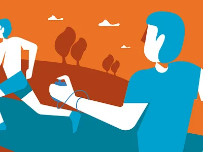 Friidrett Illustrations 1 branding color design flat illustration minimal