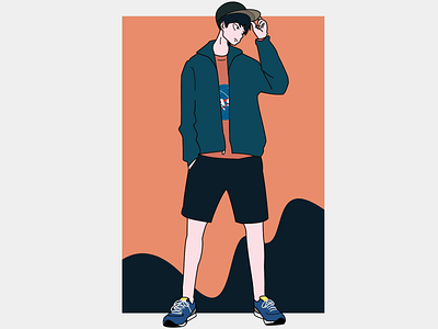 Anime style illustration animeart haikyuu illustration illustration art illustrator nepal nepali photoshop