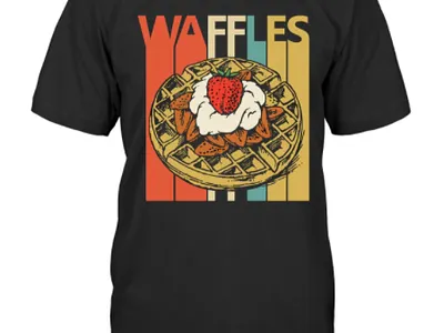 Vintage Waffles Lover Gift