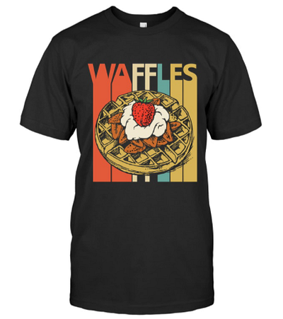 Vintage Waffles Lover Gift