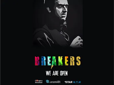 Signage Design for Snooker Lounge balls cue snooker