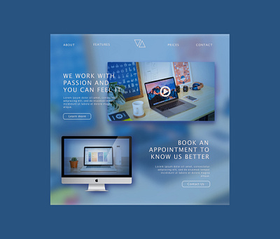 Landing page design landingpage