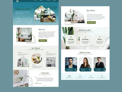 DesignHome interiordesign webdesign website