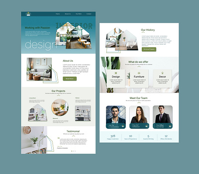 DesignHome interiordesign webdesign website