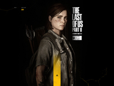 The Last of us Part Ⅱ concept cool design game game design ui web designer