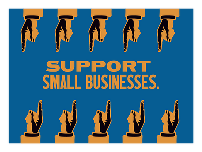 Support Small Businesses II design houston houstontexas illustration minimal neutrals support small businesses type typography vintage vintage typeface