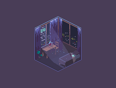 The Room illustration pixel pixelart pixelartist pixels