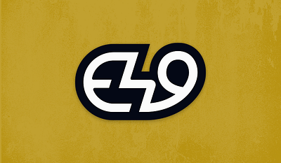 E49 Creative Symbol brand creative e49 golden logo logo design mark symbol