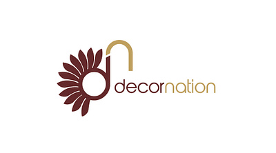 decor nation branding design elegant etsy etsy banner etsy logo etsy seller etsy shop etsyseller etsyuk flatdesign illustration negativespace unique logo