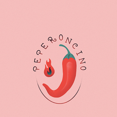 Peperoncino chili chili pepper fire hot illustration italy spicy