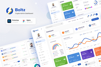 Boltz - Crypto Admin Panel Dashboard UI Template admin admin dashboard admin design admin panel admin panel design admin panel template admin template analytics app app design crypto dashboard dashboard app dashboard design dashboard template dashboard ui ui ui template user interface ux