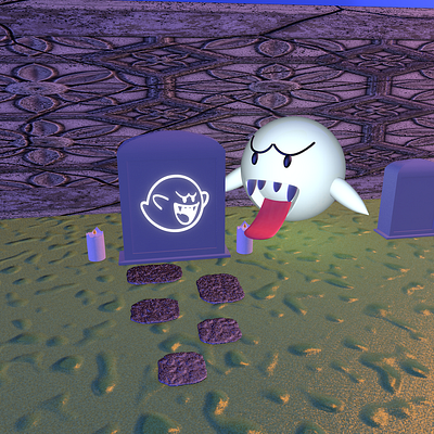 Boo 3D - Haunted House Super Mario 64 - Halloween 3d 3d animation 3d art boo 3d book cd4 character 3d character animation characterdesign cinema 4d frame cinema4d design diseño grafico frame haunted house haunted mansion mario 64 mograph super mario 64