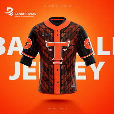 Baseball Jersey Front View Toros del Este