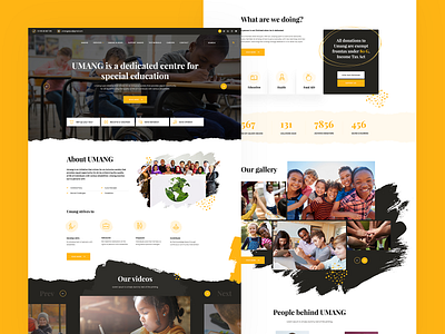 Umang India Design Mockup brand branding design designer designs ui ux wordpress wordpress design wordpress theme