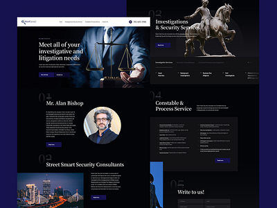 Security Company Web Design brand branding design designer designs ui ux wordpress wordpress design wordpress theme