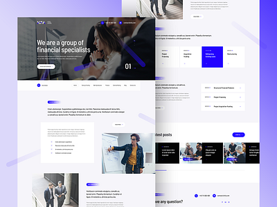 XFA Financial Web Design brand branding design designer designs ui ux wordpress wordpress design wordpress theme