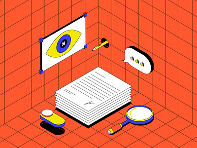 Management in design design flat illustration isometric illustration isometry leader management minimal vector web