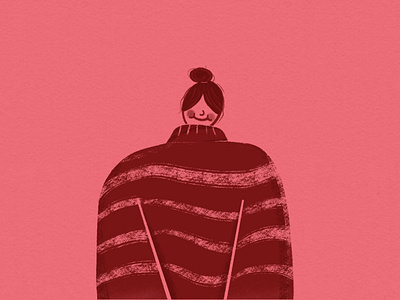 Sweater Weather art digitalillustration drawing illustration procreate winter