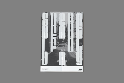 Day 007 graphic graphicdesign poster posteraday posterart posterdesign posters typography