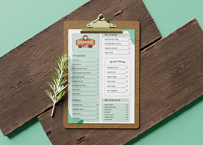 Christmas Classic Food Menu Design Template design illustration latest new psd psd mockup