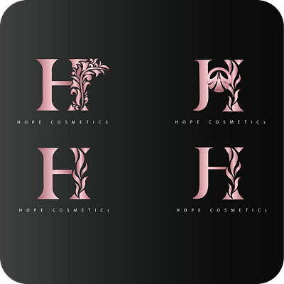 hope cosmatic all logos brand identity graphicdesign logo logo design