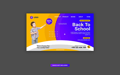 Back To School landing page design banner concept design education illustration information knowledge landing learning online pencil people school science study teacher teaching technology university vector