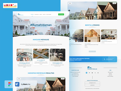 Landing Page Real Estate InHouse agency landing page landing page design landingpage real estate real estate agent real estate website realestate ui design uiux website design