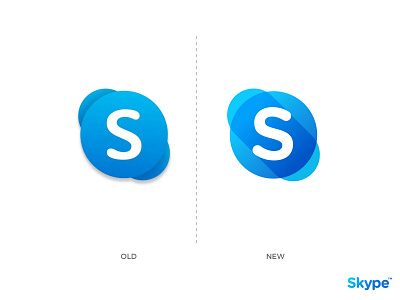 Skype - Logo Redesign Concept. app icon app logo brand identity branding conceptual logo creative logo icon logo logo design logo design branding logo designer logo rebrand logo redesign messenger logo modern logo redesign redesign concept rgb skype skype logo