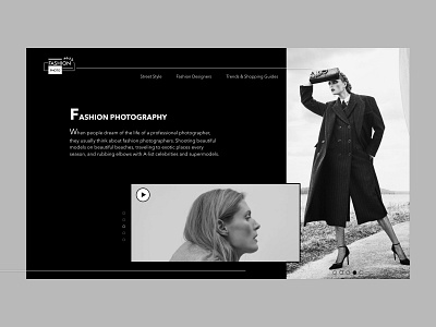 fashion photograghy black branding design fashion fashion design girl site ui uidesign uiux user interface ux web design webdesign website whiteblack