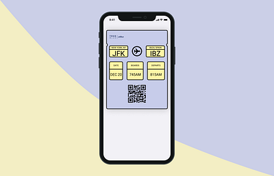 JetBlue Reimagined Boarding Pass boarding pass design mobile travel