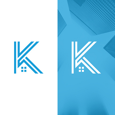 K + Home + T abstract branding design flat icon illustration logo minimal type typography vector