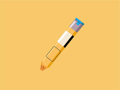 Epi Pen art branding design flat icon illustration illustrator minimal vector